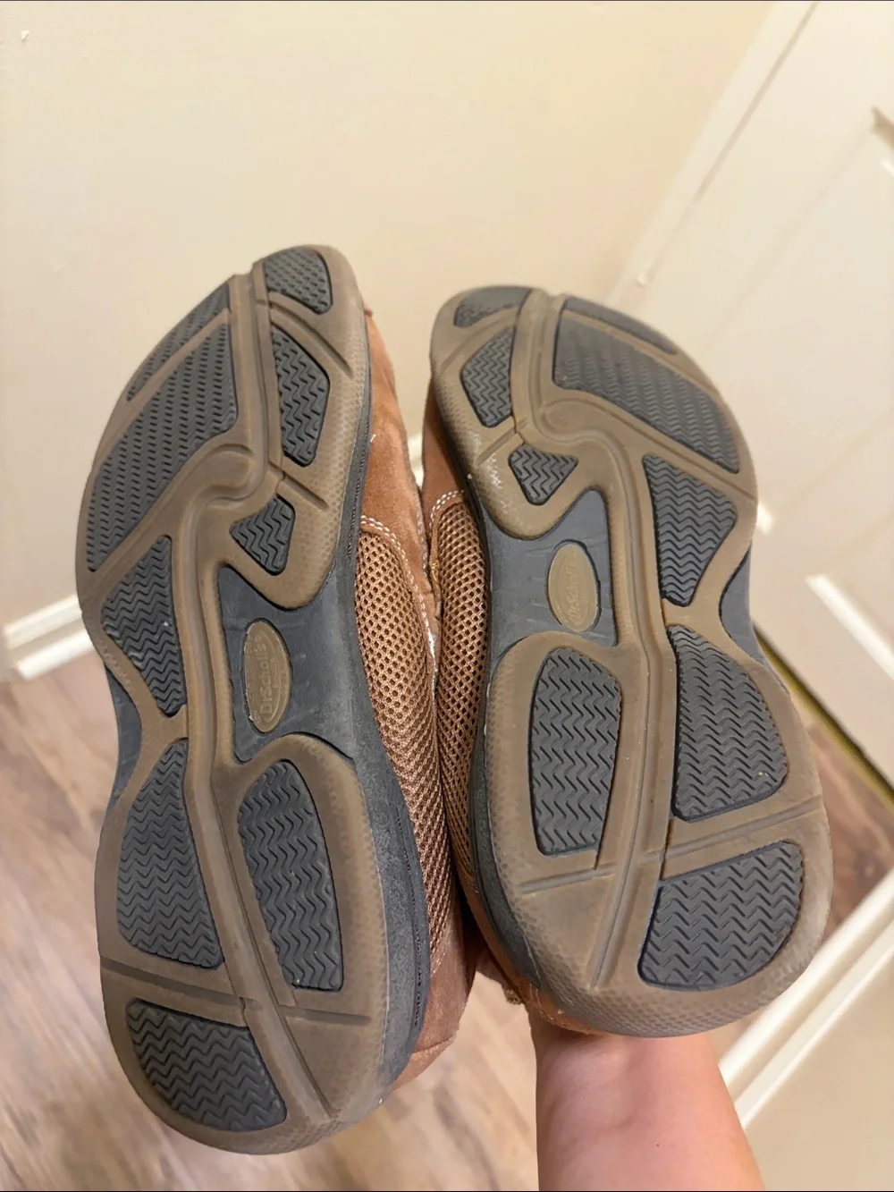 Dr. Scholl's Men's Brown Suede Slip-On Loafers